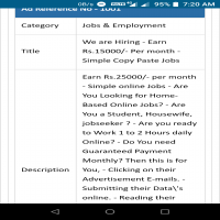 We are Hiring  Earn Rs.15000  Per month  Simple Copy Paste Jobs